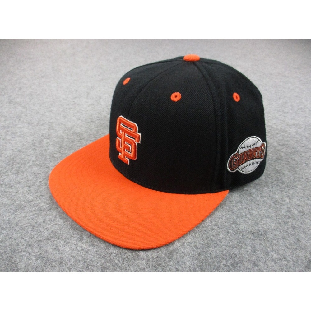 San Francisco Giants Hat Cap Mens Black Orange MLB Baseball American Needle